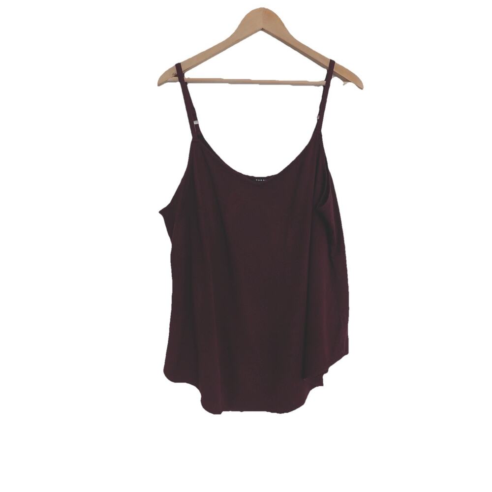 Torrid camisole dark plum size 14
